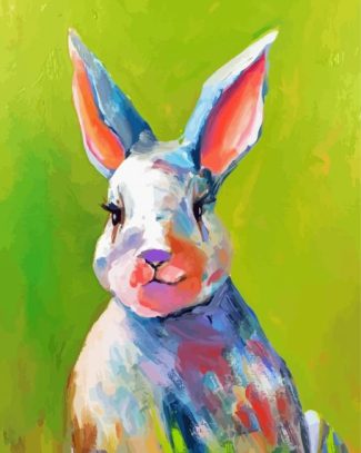 Abstract Hare Diamond Painting