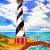 Aesthetic Cape Hatteras Lighthouse Art Diamond Painting