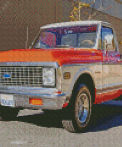 Aesthetic Chevy C10 Truck Diamond Painting