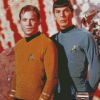 Captain Kirk Spock Diamond Paintings