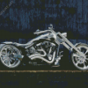 Chopper Bike Diamond Painting