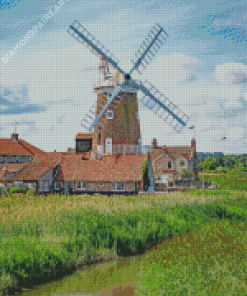 Cley Windmill Diamond Painting