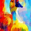 Colorful Abstract Duck Diamond Painting