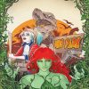 Dino Park Harley Quinn And Poison Ivy Diamond Painting