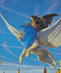 Fantasy Flying Horse Diamond Painting