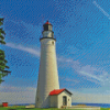 Fort Gratiot Lighthouse Michigan Diamond Painting