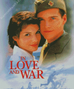 In Love And War Poster Diamond Painting