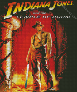 Indiana Jones And The Temple Of Doom Film Diamond Painting