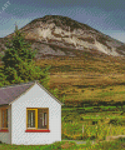 Irish Countryside House Diamond Paintings