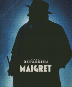 Maigret Movie Poster Diamond Painting