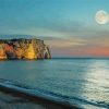 Moon Over Ocean Landscape Diamond Paintings