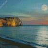 Moon Over Ocean Landscape Diamond Paintings