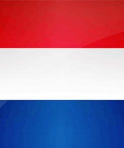 Netherlands Flag Diamond Painting
