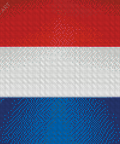 Netherlands Flag Diamond Painting