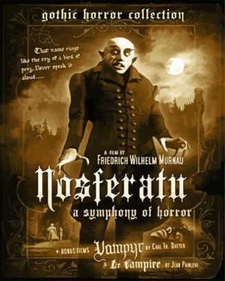 Nosferatu Movie Poster Diamond Painting
