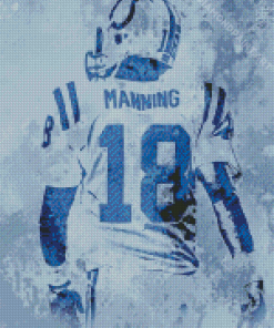 Peyton Manning Football Player Diamond Painting