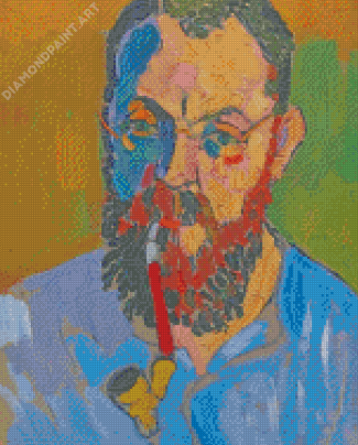 Portrait Of Matisse By Andre Derain Diamond Painting
