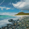 Scotland Coral Beach Diamond Painting