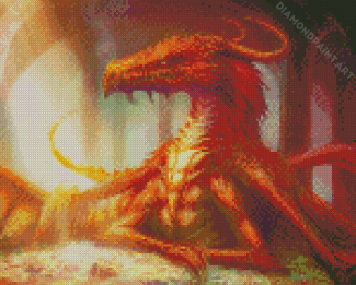 Smaug Lord Of The Rings Diamond Painting