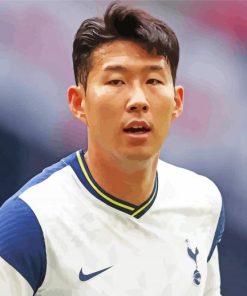 Son Heung Min South Korean Player Diamond Painting