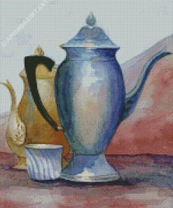 Still Life Coffee Pot Diamond Painting