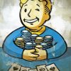 Vault Boy Fallout Game Diamond Painting