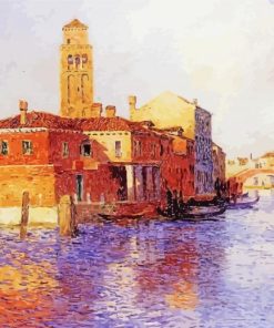 View Of Venice By Ferdinand Du Puigaudeau Diamond Painting