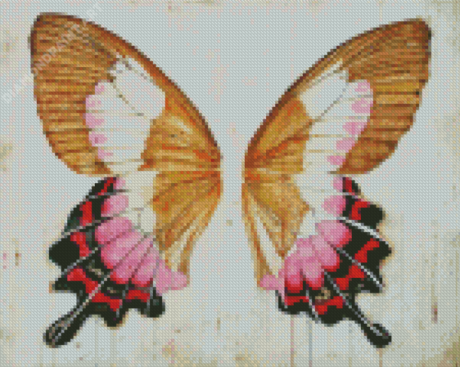 Vintage Butterfly Wings Diamond Painting