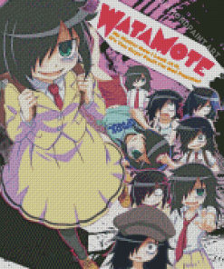 Watamote Anime Poster Diamond Painting