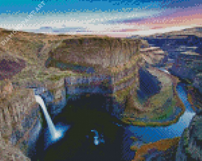 Waterfall River Diamond Paintings