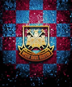 West Ham Emblem Art Diamond Paintings