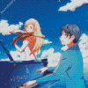 Your Lie In April Poster Diamond Painting