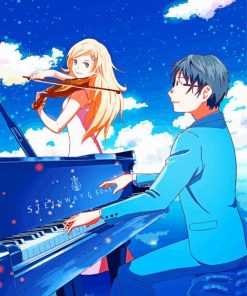 Your Lie In April Poster Diamond Painting