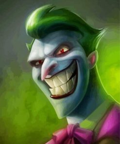 Aesthetic Animated Joker Art Diamond Painting