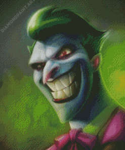 Aesthetic Animated Joker Art Diamond Painting