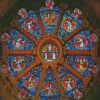 Christ Church Cathedral Rose Window Diamond Painting