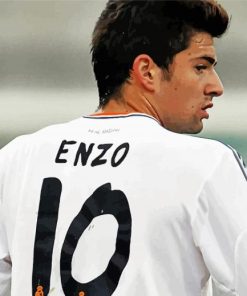 Enzo Zidane Back Diamond Painting