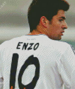 Enzo Zidane Back Diamond Painting