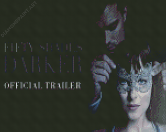 Fifty Shades Darker Poster Diamond Painting