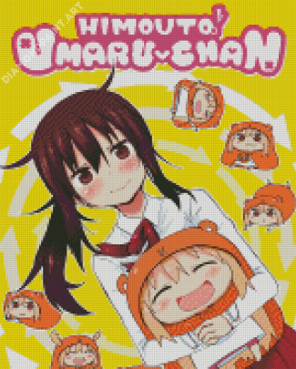 Himouto Umaru Chan Manga Anime Poster Diamond Painting