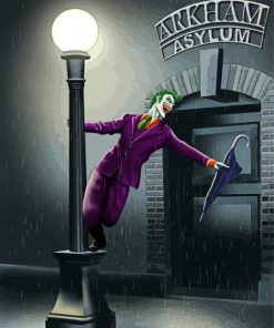 Joker Singin In Rain Diamond Painting