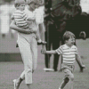 Princess Diana With Prince William And Harry Diamond Paintings