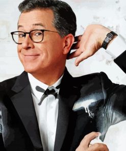 Stephen Colbert Comedian Diamond Painting
