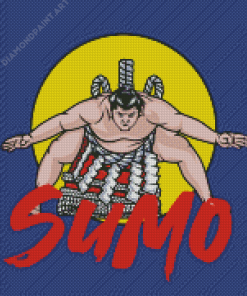 Sumo Poster Art Diamond Painting
