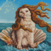 Virgo Cat By Lucia Hefferna Diamond Painting