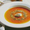 Winter Roasted Pumpkin And Ginger Soup Diamond Painting