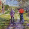 Couple In The Countryside Diamond Paintings