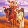 Native American Couple Diamond Paintings