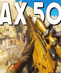 AX50 Game Gun Diamond Painting