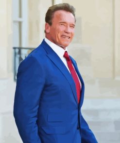 Former Governor Of California Arnold Schwarzenegger Diamond Painting